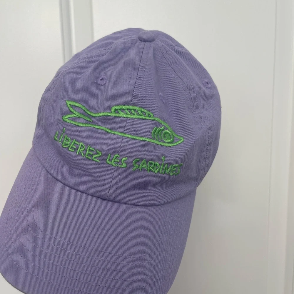 💜Updated!💜 Clare V. Liberes le sardines Lavender Baseball Hat - Picture 8 of 11